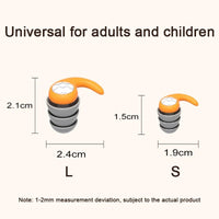 Sleep Noise Reduction Earplug Ear Protection Earplugs Anti-Noise Waterproof Plug for Travel Work Tapones Earplugs Mute Earplugs