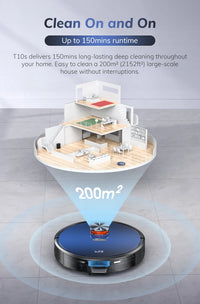 T10s Robot Vacuum with Auto-Empty Station