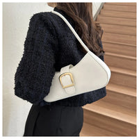 Women’s PU Leather Shoulder Bag – Vintage Soft Armpit Purse