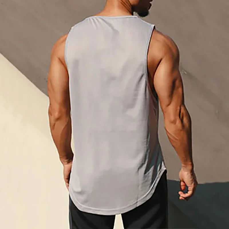 Men’s Gym Sleeveless Tank Top Basketball Vest