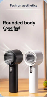 Xiaomi MIJIA Handheld High-speed Fan USB Charge Mini Portable 100 Speed Turbo Violent Small Outdoor Powerful Fan 3000mAh Battery