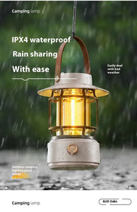 Lohascamping LED Retro Camping Lamp Rechargeable Light