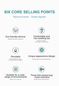 Soft Silicone Earplugs – Noise Canceling & Waterproof,