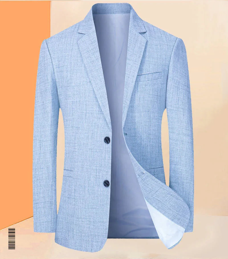 Men's Lightweight Business Blazer – Spring/Autumn Jacket