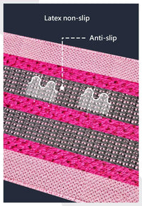 Resistance Bands for Legs & Hips – Fitness Cloth Expanders