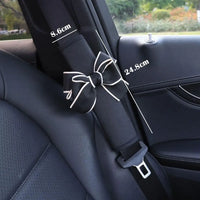 Cute Bow Tie Seat Belt Cover Comfort Shoulder Pad
