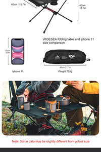 Outdoor Camping Folding Table – Portable Picnic Travel