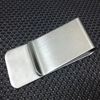 Stainless Steel Slim Pocket Credit Card & Money Clip
