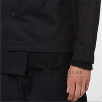 Custom Men’s Stand-Up Collar Jacket – Original Design