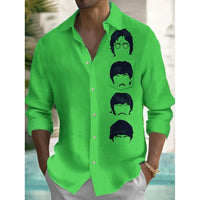 Men’s Hawaiian Shirt – Casual Summer Short Sleeve Top