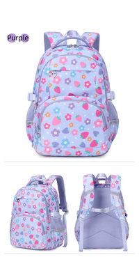 Schoolbags for Primary School Girls, Fashionable Backpacks, Large Capacity Junior High School Students, Versatile Backpacks