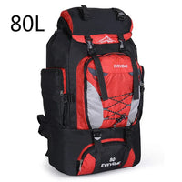 Men’s 80L Waterproof Hiking Camping Backpack