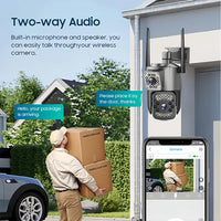 8MP 4G Dual Lens Outdoor CCTV Security Camera