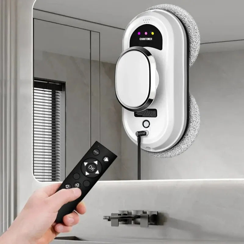 Intelligent Window Cleaning Robot with Remote Control