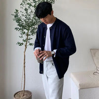 Men’s Winter Casual Long Sleeve Cardigan
