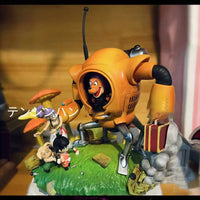 Dragon Ball Shu Robot vs Son Goku PVC Action Figure