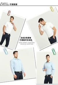 Men’s Fake Muscle Shaper Shirt Cosplay & Fitness Undershirt