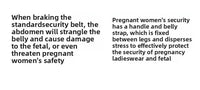 Pregnant women seat belt car special anti-belly products Pregnant driving co-pilot car anti-collision artifact
