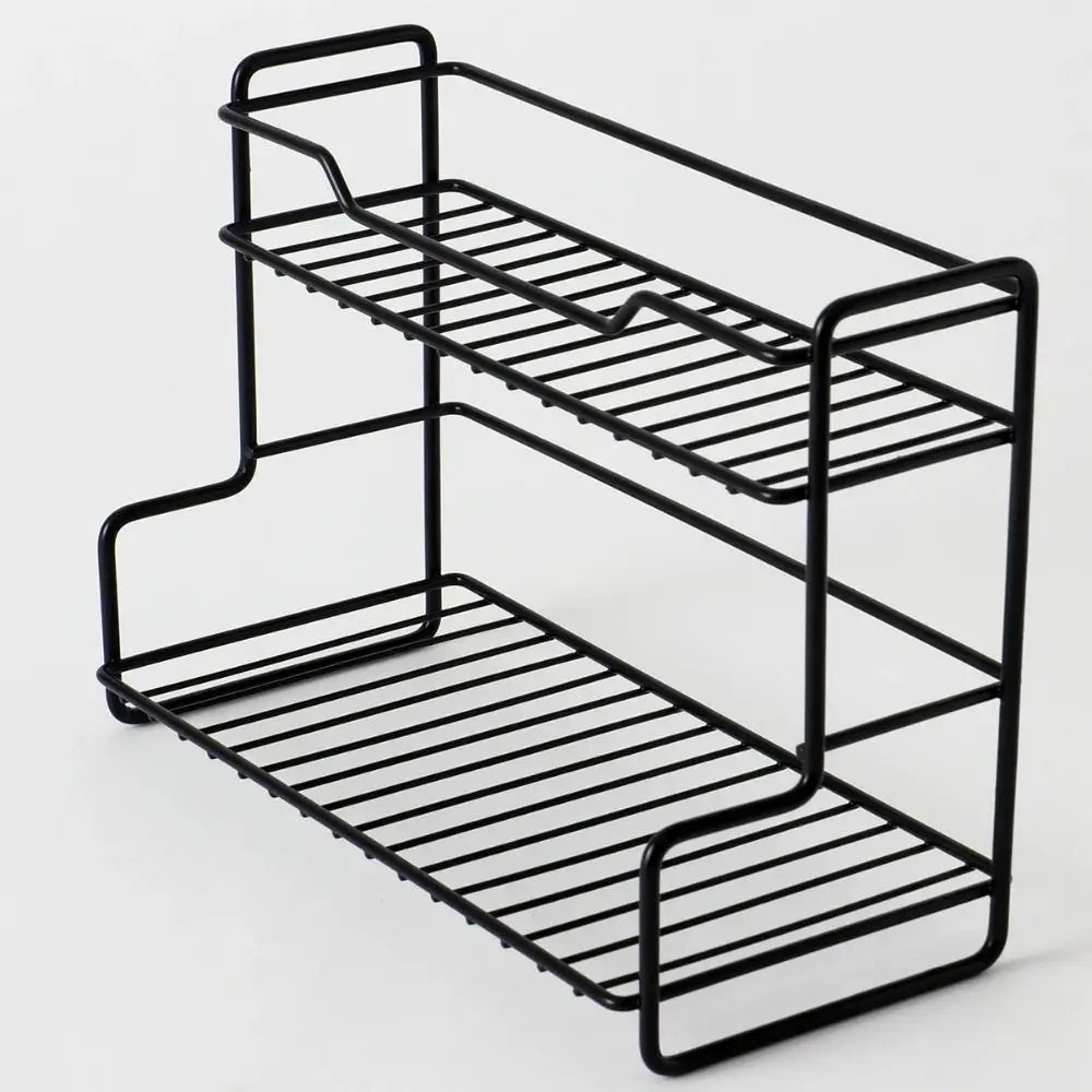 Double-Layer Kitchen Organizer Shelf – Waterproof Sink Storage