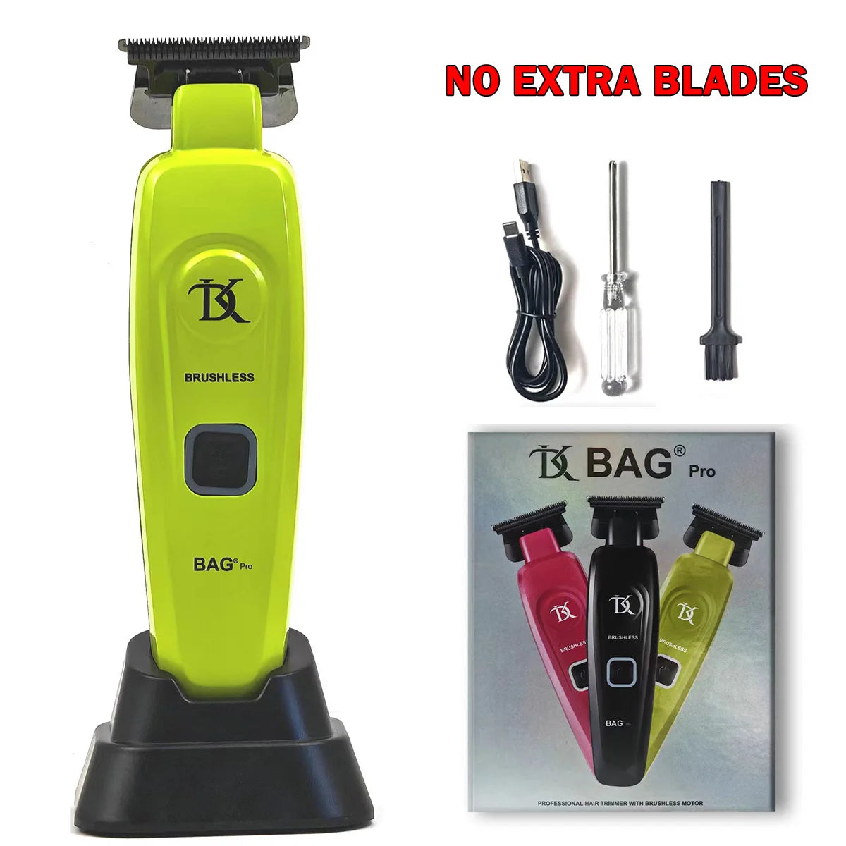 BRDCLIP DK-078 Brushless Hair Trimmer for Men Barber