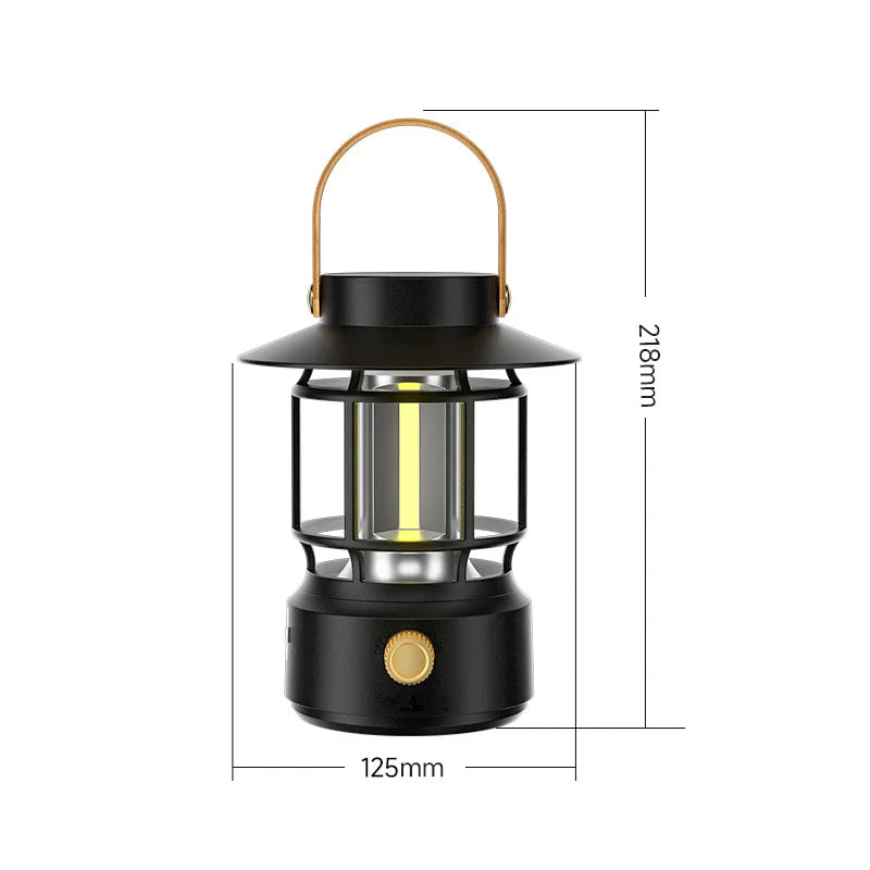 Lohascamping LED Retro Camping Lamp Rechargeable Light