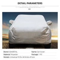 Universal Full Car Cover for Sedan & SUV Outdoor/Indoor