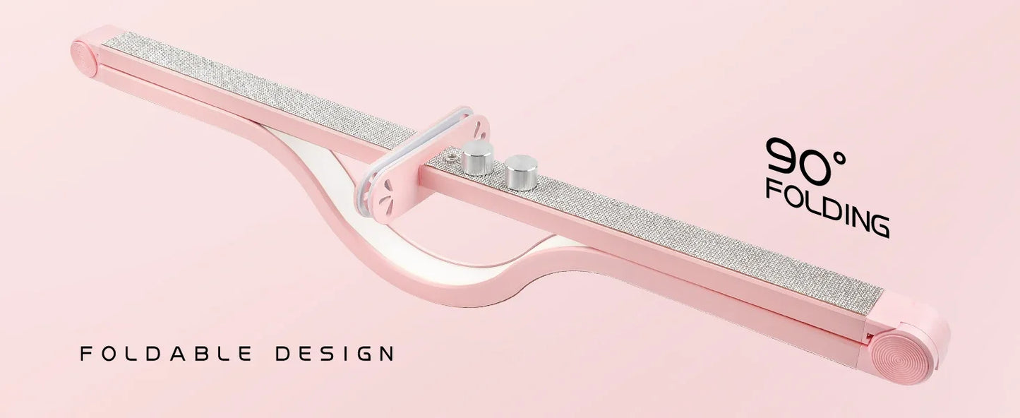 48W Half Moon LED Nail Lamp – Foldable Beauty Desk Light