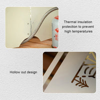 Foldable Gas Stove Windshield for Camping & BBQ