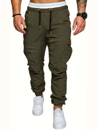 Men’s Tactical Multi-Pocket Cargo Pants Autumn