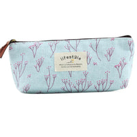 School Supplies Kawaii Fabric Student Makeup Bag Cosmetic Bag Pencil Bag Zipper Pouch Pencil Case Pen Bags