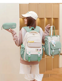 Children School bags set Girls Primary Backpack Kids school backpcak 3 pcs princess schoolbags kids mochilas escolar infantil