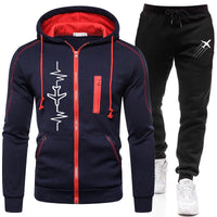 Autumn Winter Tracksuit – Hoodie & Jogger Pants Set