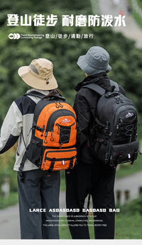 Travel backpack 40L waterproof lightweight outdoor hiking, men's and women's camping backpack