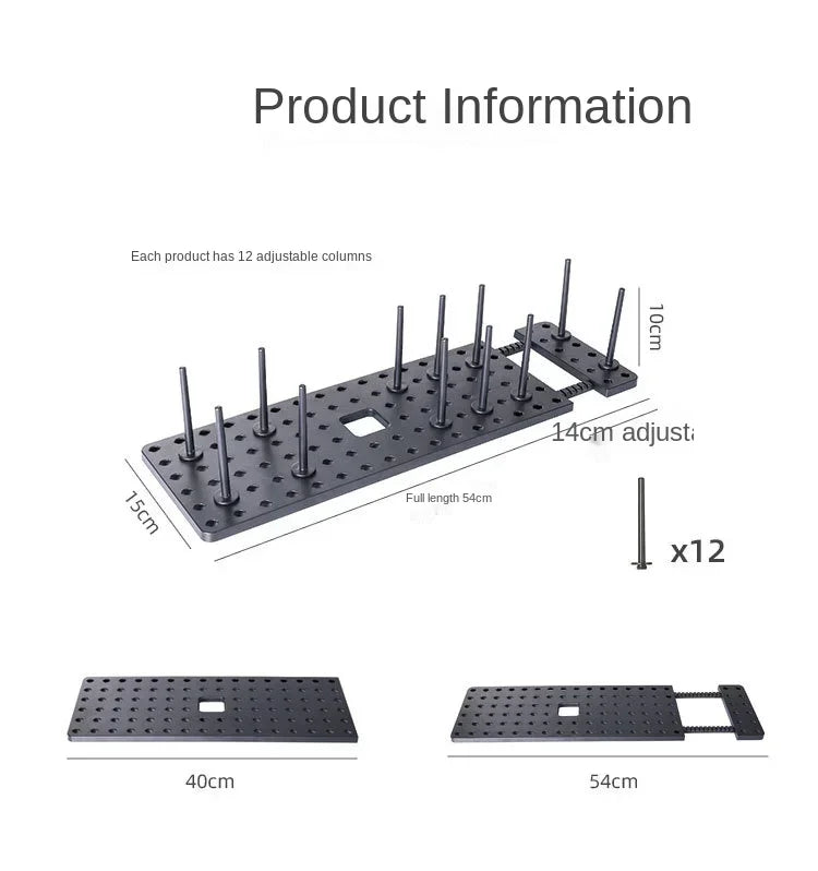 Adjustable Kitchen Sink Dish Drying & Storage Rack