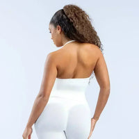 Summer fitness shape  beautiful shoulder straps  chest pillow  bra and yoga shorts  a must for fitness.