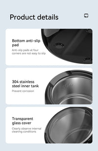 Ultrasonic Cleaner for Dentures 42-45KHz Professional Ultrasonic Cleaning Machine for All Dental Jewelry Watche Household Washer