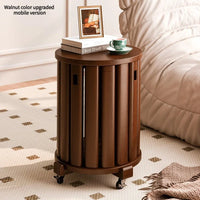 Stackable stool, modern dining table stool, natural wood, new Chinese style solid wood round stool