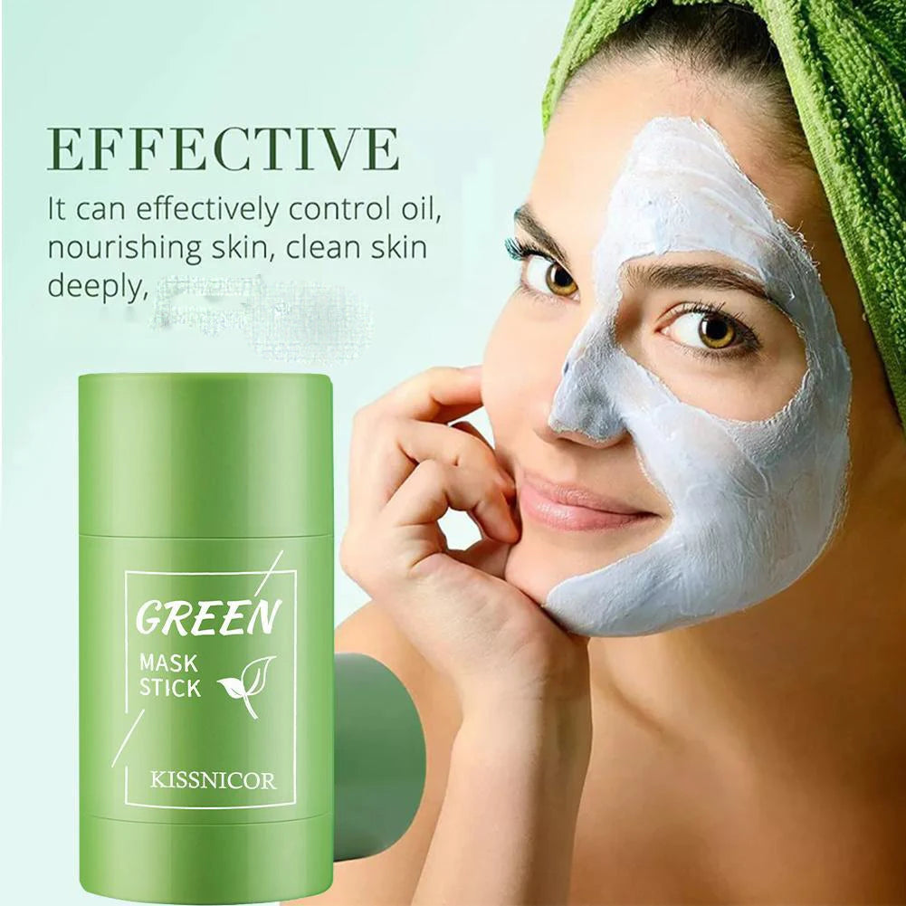 Green Tea Face Mask for Blackheads & Pore Cleansing