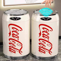 Smart Kitchen Waste Bins Creative Automatic Induction Opening Lid Trash Can Living Room Bedroom Cleaning Tools Accessories