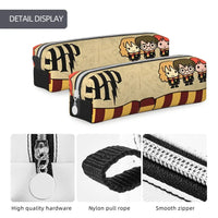 Harrys Potters Magic School Pencil Case Pencil Box Pen for Student Large Storage Bag Students School Gifts Stationery
