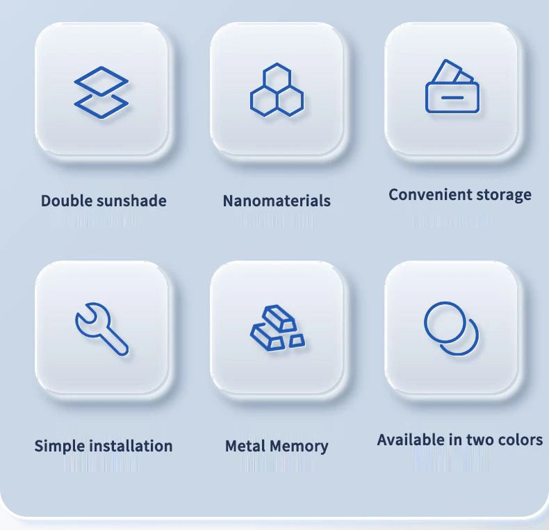 Car Windshield Sunshade Heat Insulation Front Panel