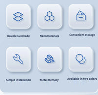 Car Windshield Sunshade Heat Insulation Front Panel