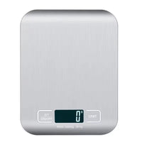 Digital Kitchen Scale 5kg/1g – LED Stainless Steel Panel