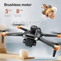 4K Dual Camera Drone – Brushless Motor w/ Screen Remote