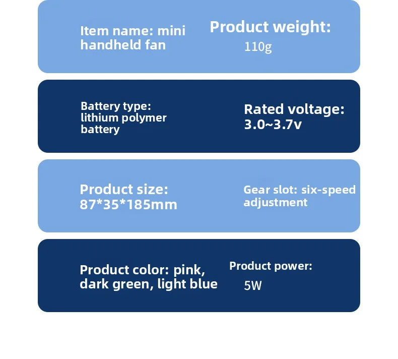 Portable Mini Handheld Neck Hanging Fan USB Rechargeable Battery Foldable Phone Holder with Aromatherapy  for Car  Home  Office