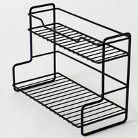 Waterproof Double-Layer Kitchen Organizer Shelf – Space Saver