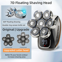 7D Electric Head Shaver for Bald Men