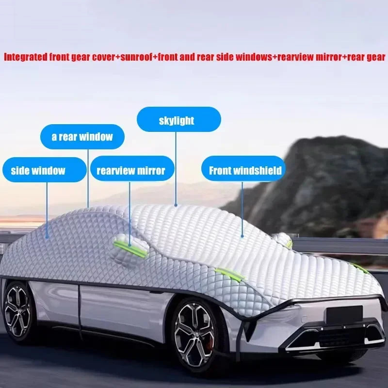 Waterproof Car Cover All-Season Windshield & Snow Protection