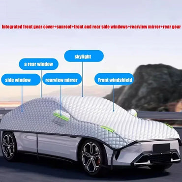 Waterproof Car Cover All-Season Windshield & Snow Protection