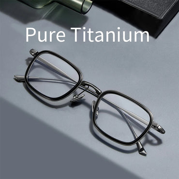 Titanium Eyeglass Frames – Ultra-Light Retro